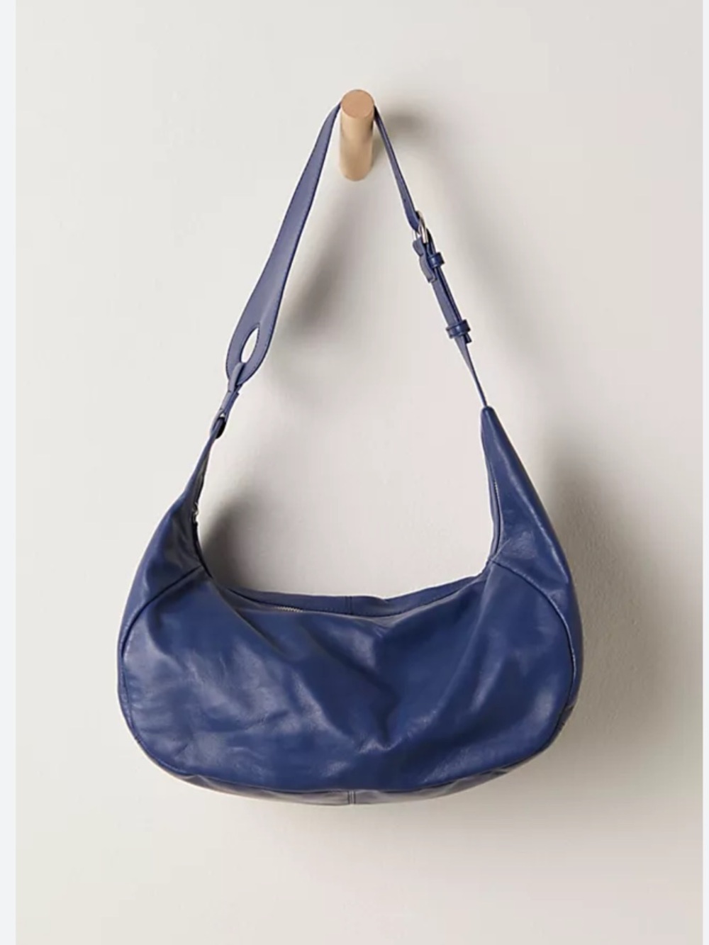 Real Big World Shoulder Bag 
COLOR- Blue
NWOT 
Free People